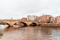 York, Yorkshire, United Kingdom - SEP 3, 2019: York City with River Ouse in York UK Royalty Free Stock Photo