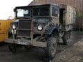 Yorkshire Air Museum, Elvington, York, UK, 21/10/2019.Canadian four wheel drive 15 cwt truck.