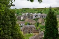 Yorkshire landscape and buildings near Haworth