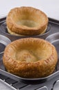 Yorkshire pudding in a baking tray