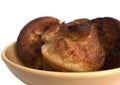 Yorkshire pudding in bowl