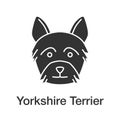 Yorkshire Terrier glyph icon