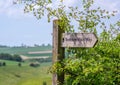 Yorkshire Wolds Way Directional Sign