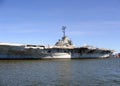 Yorktown naval carrier Royalty Free Stock Photo