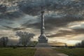 Yorktown Victory monument at Battlefield in the State of Virginia Royalty Free Stock Photo