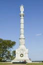 Yorktown Victory Monument in Colonial National Historical Park, Historical Triangle, Virginia. The statue was commissioned by the Royalty Free Stock Photo