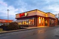 Wendy\'s Restaurant Building Exterior Royalty Free Stock Photo