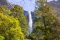 Yosemite Bridalveil fall waterfall California Royalty Free Stock Photo