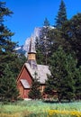 Yosemite chapel Royalty Free Stock Photo