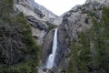 Yosemite falls, California Royalty Free Stock Photo