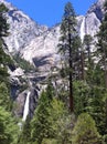 Yosemite Falls California Waterfalls Royalty Free Stock Photo