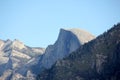 Yosemite falls, national, park, california view from Curry Village Royalty Free Stock Photo