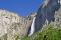 Yosemite Falls In summer On A Clear Day