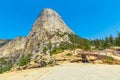 Yosemite Liberty Cap and Nevada Fall Royalty Free Stock Photo