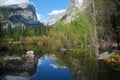 Yosemite Mirror Lake Royalty Free Stock Photo