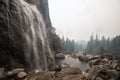 Yosemite National Park Beautiful waterfalls Royalty Free Stock Photo