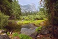 Yosemite National Park landscape, California, USA Royalty Free Stock Photo