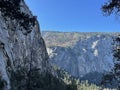 Yosemite National Park Mountain Views Royalty Free Stock Photo