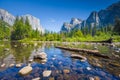 Yosemite National Park in summer, California, USA Royalty Free Stock Photo