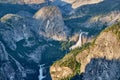Yosemite National Park Valley summer landscape, Glacier Point Royalty Free Stock Photo