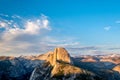 Yosemite National Park Valley summer landscape, Glacier Point Royalty Free Stock Photo