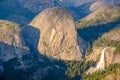 Yosemite National Park Valley summer landscape, Glacier Point Royalty Free Stock Photo