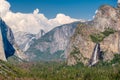 Yosemite National Park Valley summer landscape Royalty Free Stock Photo