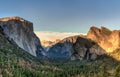 Yosemite National Park Valley from Tunnel View