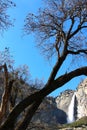 Yosemite National Park waterfall Royalty Free Stock Photo