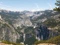 Yosemite: Nevada & Vernal Falls Royalty Free Stock Photo
