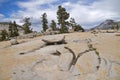 Yosemite NP, Olmsted Point Royalty Free Stock Photo