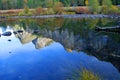 Yosemite Reflection in Fall Royalty Free Stock Photo