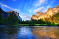 Yosemite at Sunset Royalty Free Stock Photo