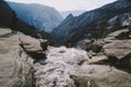 Yosemite - Top of Nevada Falls Royalty Free Stock Photo