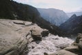 Yosemite - Top of Nevada Falls Royalty Free Stock Photo