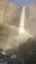 Yosemite Valley in all its glory - Double Rainbow at Bridalveil