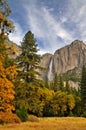 Yosemite Valley in Autumn Royalty Free Stock Photo