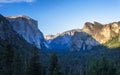 Yosemite Valley and Bridalveil Fall from Tunnel View, Yosemite National Park