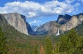 Yosemite Valley, California, USA, spring landscape Royalty Free Stock Photo
