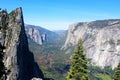Yosemite Valley and Cathedral Rocks , Yosemite National Park