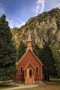 Yosemite Valley Chapel, historic church in Yosemite National Park, California Royalty Free Stock Photo