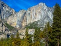 Scenic view on Yosemite National Park in California, USA