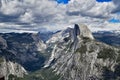 The Yosemite Valley and Half Dome Royalty Free Stock Photo