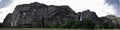 Yosemite Valley Panorama Royalty Free Stock Photo