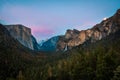 Yosemite Valley - Sunset Royalty Free Stock Photo