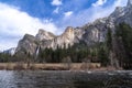 Yosemite Valley View Royalty Free Stock Photo