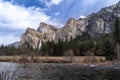 Yosemite Valley View Royalty Free Stock Photo