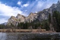 Yosemite Valley View Royalty Free Stock Photo