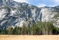 Yosemite Valley Wall Royalty Free Stock Photo