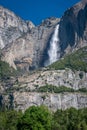 Yosemite waterfall, California, USA Royalty Free Stock Photo